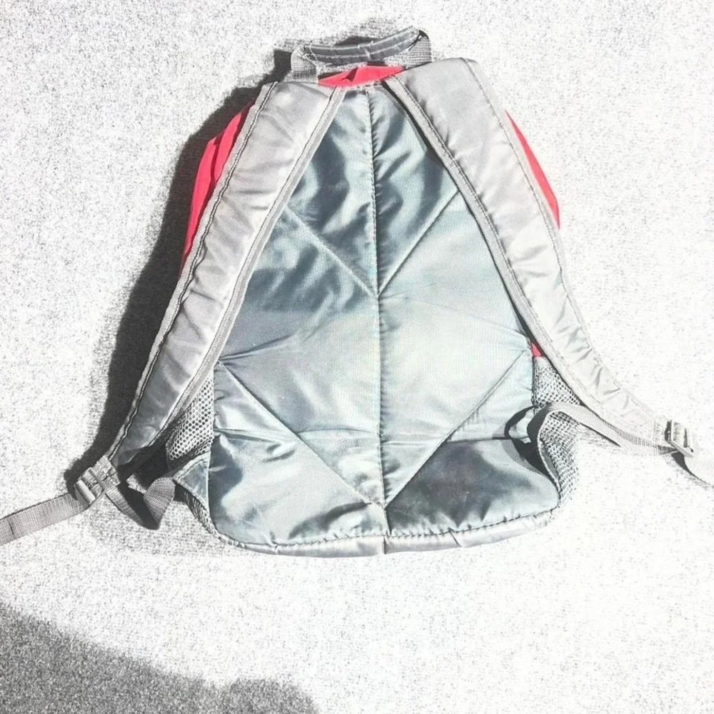 Fuel Backpack Red Grey Polyester School Travel Bag Multi Pocket‎ Standard Size